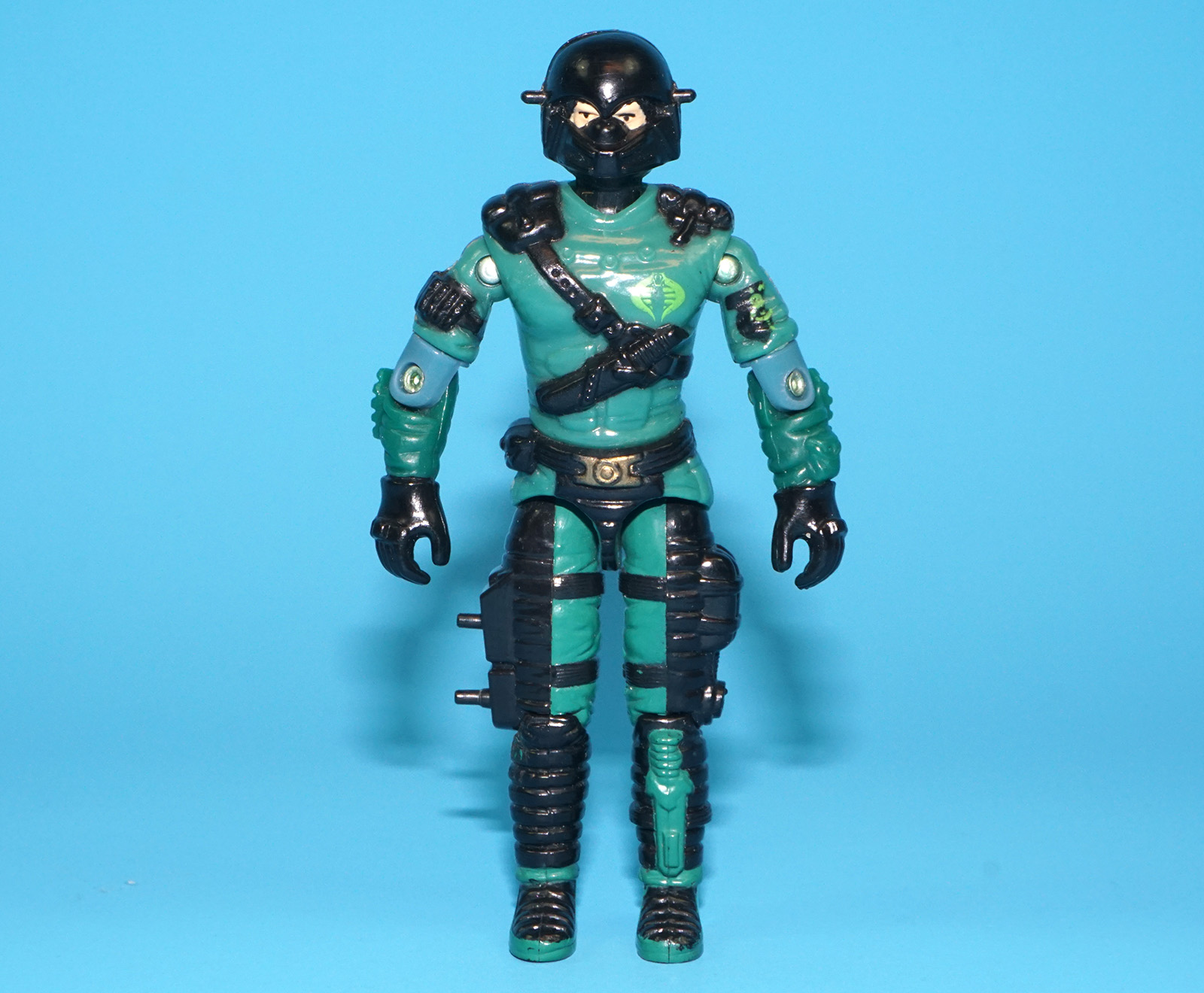 1989 GI JOE NIGHT-VIPER v1 100% COMPLETE C9+ HASBRO - Image 4