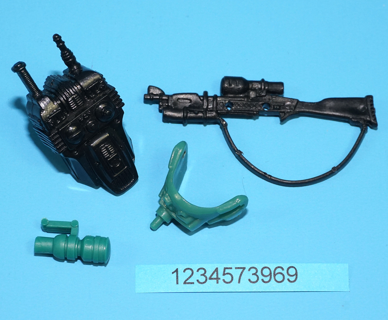 1989 GI JOE NIGHT-VIPER v1 100% COMPLETE C9+ HASBRO - Image 6