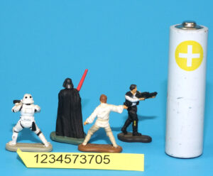 STAR WARS MICRO MACHINES DIE CAST MINI FIGURES STORMTROOPER DARTH VADER LUKE SKYWALKER HAN SOLO 1993 GALOOB