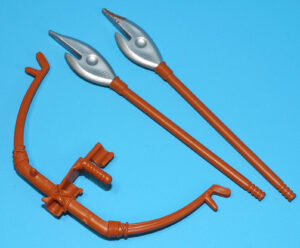 HERCULES THE LEGENDARY JOURNEYS ORIGINAL SPARE PART XENA II WARRIOR DISGUISE BOW & ARROWS 1996 TOY BIZ