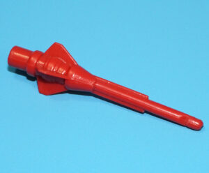 JURASSIC PARK ORIGINAL SPARE PART ROBERT MULDOON ROCKET MISSILE 1993 KENNER