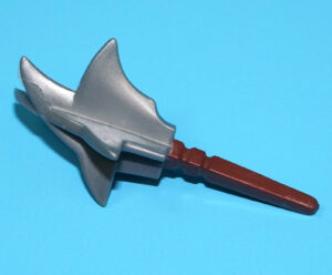 INFACEABLES MYSTIC WARRIORS OF CHANGE ORIGINAL SPARE PART BRAINOR MACE WEAPON 1984 GALOOB