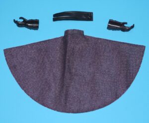 THE SHADOW ORIGINAL SPARE PART TRANSFORMING LAMONT CRANSTON CAPE GLOVES LOT 1994 KENNER