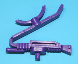 TMNT TEENAGE MUTANT NINJA TURTLES ORIGINAL SPARE PART MINI MUTANTS METALLIZED TOKKA CATAPULT 1995 PLAYMATES