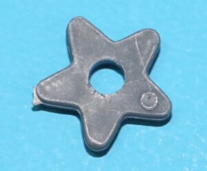 TMNT TEENAGE MUTANT NINJA TURTLES ORIGINAL SPARE PART APRIL O’NEIL NINJA STAR 1988 PLAYMATES