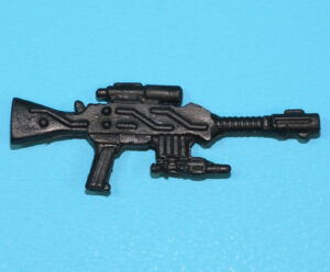 STAR WARS ORIGINAL SPARE PART POTF2 HAN SOLO HOTH GEAR BLASTER RIFLE GUN 1995 KENNER