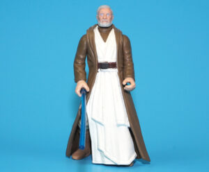 STAR WARS POTF2 BEN OBI-WAN KENOBI LONG SABER 100% COMPLETE 1995 KENNER