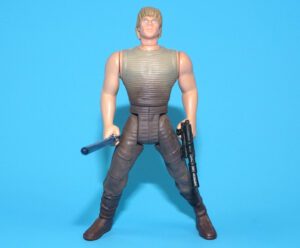 STAR WARS POTF2 LUKE SKYWALKER DAGOBAH OUTFIT SHORT SABER 100% COMPLETE 1995 KENNER