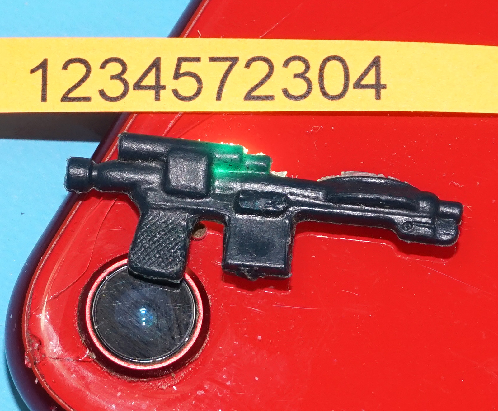 STAR WARS ORIGINAL SPARE PART ANH STORMTROOPER IMPERIAL BLASTER GUN v1C M4 KADER 1977 KENNER READ - Image 4