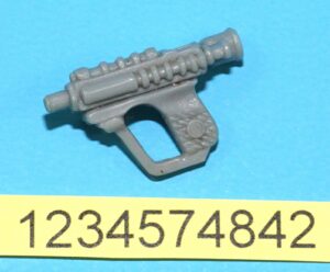 STAR WARS ORIGINAL SPARE PART ROTJ BIKER SCOUT PISTOL GUN v1 M1 UNITY 1983 KENNER