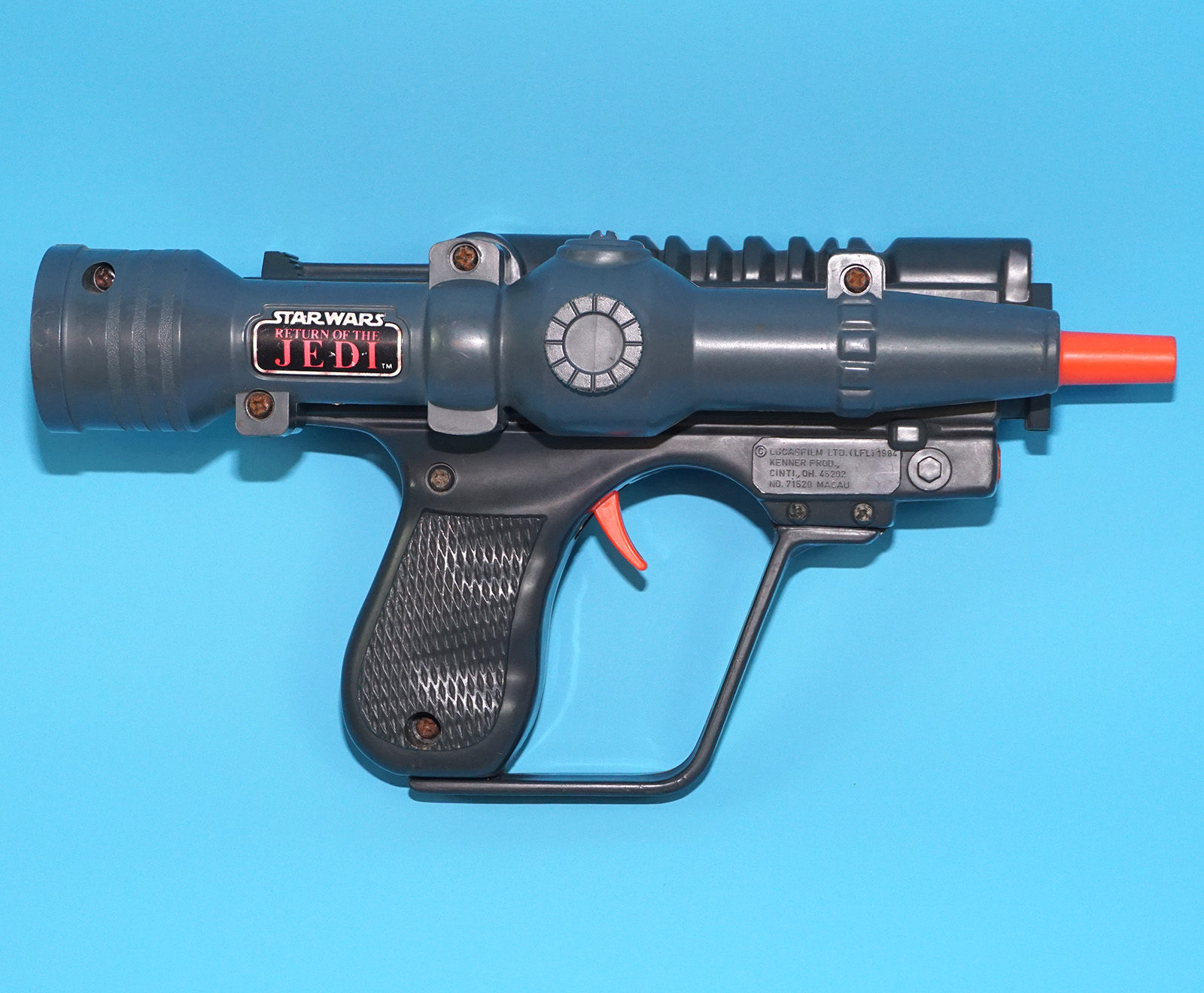 STAR WARS ROTJ BIKER SCOUT LASER PISTOL 100% COMPLETE & ORIGINAL 1983 KENNER READ - Image 3