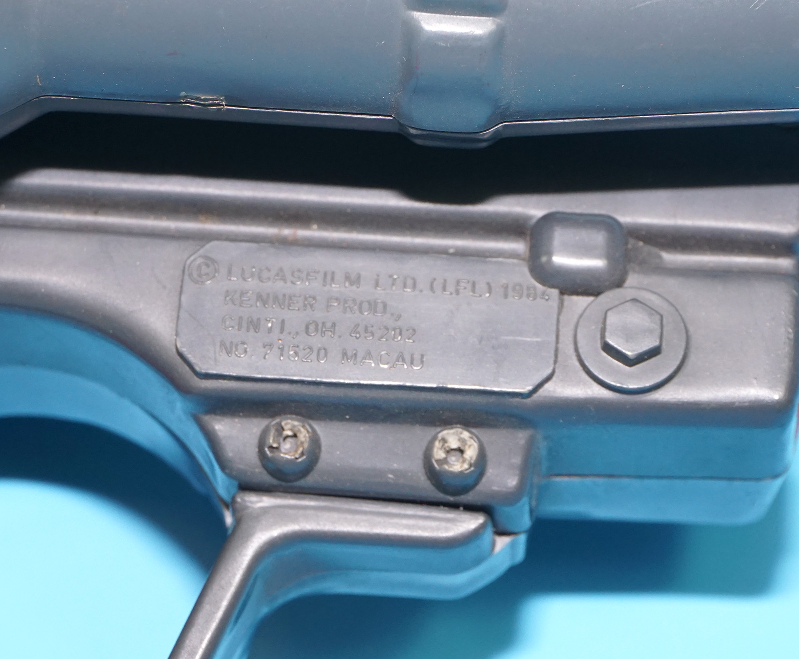 STAR WARS ROTJ BIKER SCOUT LASER PISTOL 100% COMPLETE & ORIGINAL 1983 KENNER READ - Image 5