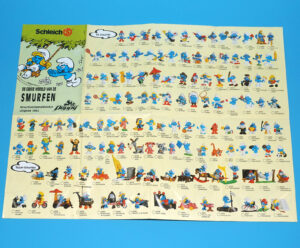 SMURFS SCHLEICH CATALOG KATALOG PROSPEKT CHECKLIST 1992 PUPPY HOLLAND