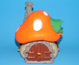 SMURFS 40001 LARGE SMURF HOUSE 100% COMPLETE 1976 SCHLEICH W. GERMANY