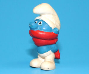 SMURFS 20004 SHIVER SMURF W. GERMANY COO 1969 SCHLEICH