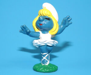 SMURFS 20098 BALLERINA SMURFETTE NO COO 1978 BULLY SCHLEICH
