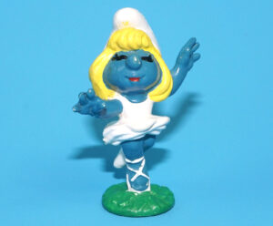 SMURFS 20098 BALLERINA SMURFETTE NO COO 1978 BULLY SCHLEICH