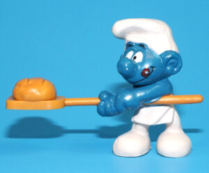SMURFS 20113 BAKER SMURF HONG KONG COO 1980 SCHLEICH