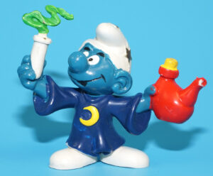 SMURFS 20116 ALCHEMIST SMURF HONG KONG COO 1979 SCHLEICH