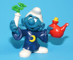 SMURFS 20116 ALCHEMIST SMURF HONG KONG COO 1979 SCHLEICH
