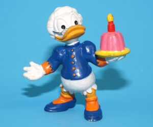 DISNEY PVC FIGURE GRANDMA DUCK 1987 BULLYLAND BULLY SCHLEICH