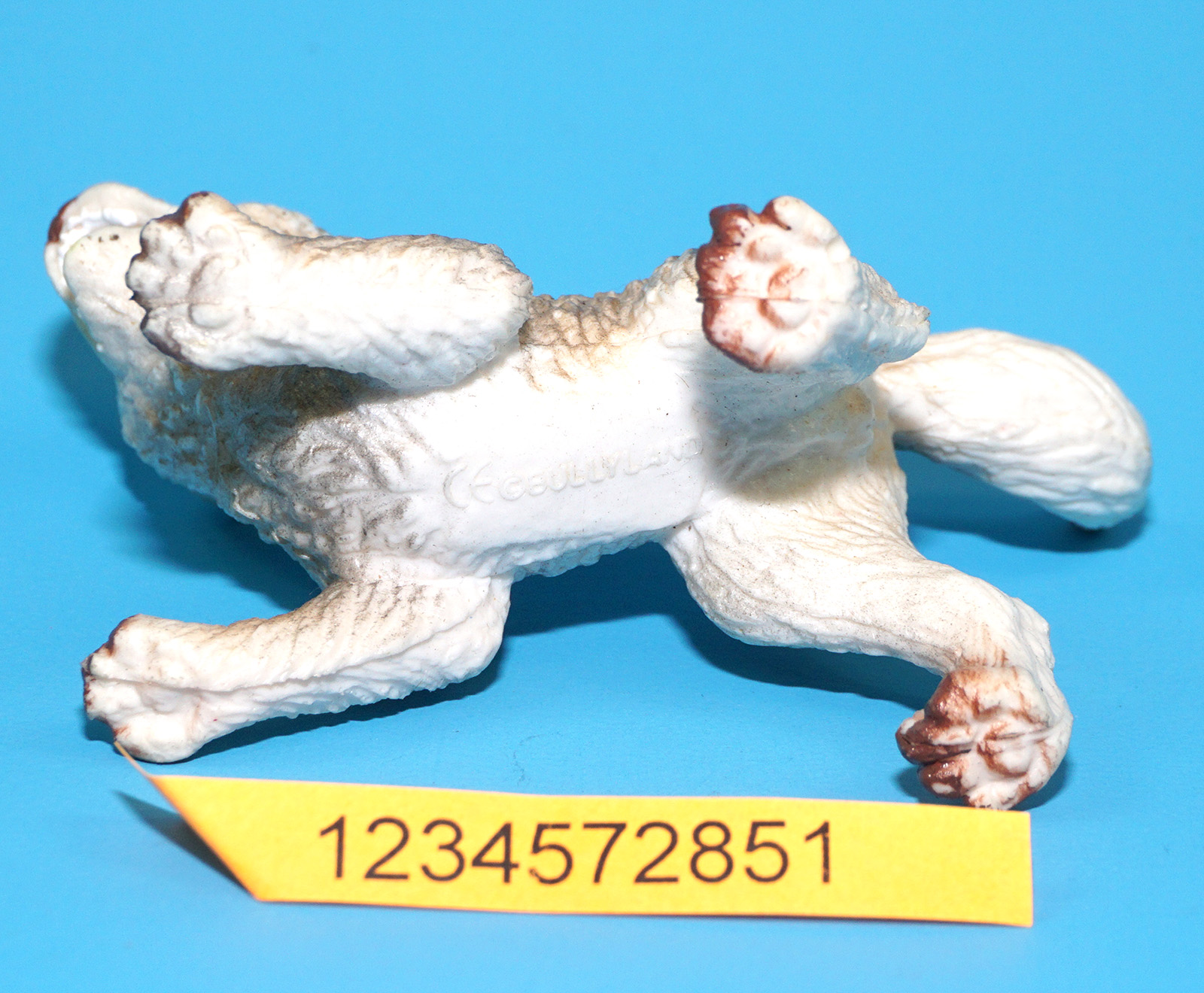 BULLYLAND WOLF PUP PVC TOY FIGURE 1980s BULLY SCHLEICH NO SMURF - Image 4