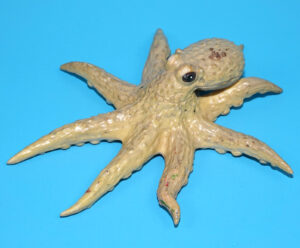 PVC TOY ANIMAL FIGURES SEA LIFE OCTOPUS 1992 AAA TOYS