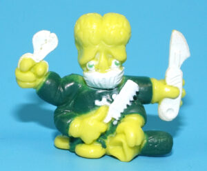 P.E.T. POCKET EXTRA TINY ALIENS #09 BRAINDRAIN 1993 SEVEN TOWNS VIVID MIMP