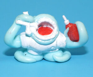 P.E.T. POCKET EXTRA TINY ALIENS #07 DENTWIST 1993 SEVEN TOWNS VIVID MIMP