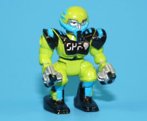 MICRO MACHINES Z-BOTS ZBOTS SERIES 1 ZIDOR (3-PACK) 1992 GALOOB