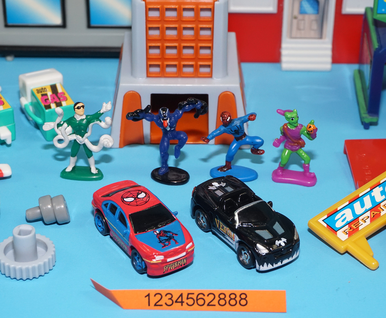MARVEL AUTO KIT SPIDER-MAN SUPER TRUCK CITY CARS FIGURES & BUILDINGS 2003 FAMOSA MICRO MACHINES - Image 7