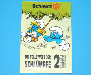 SMURFS SCHLEICH CATALOG KATALOG PROSPEKT CHECKLIST 1992 PUPPY HOLLAND