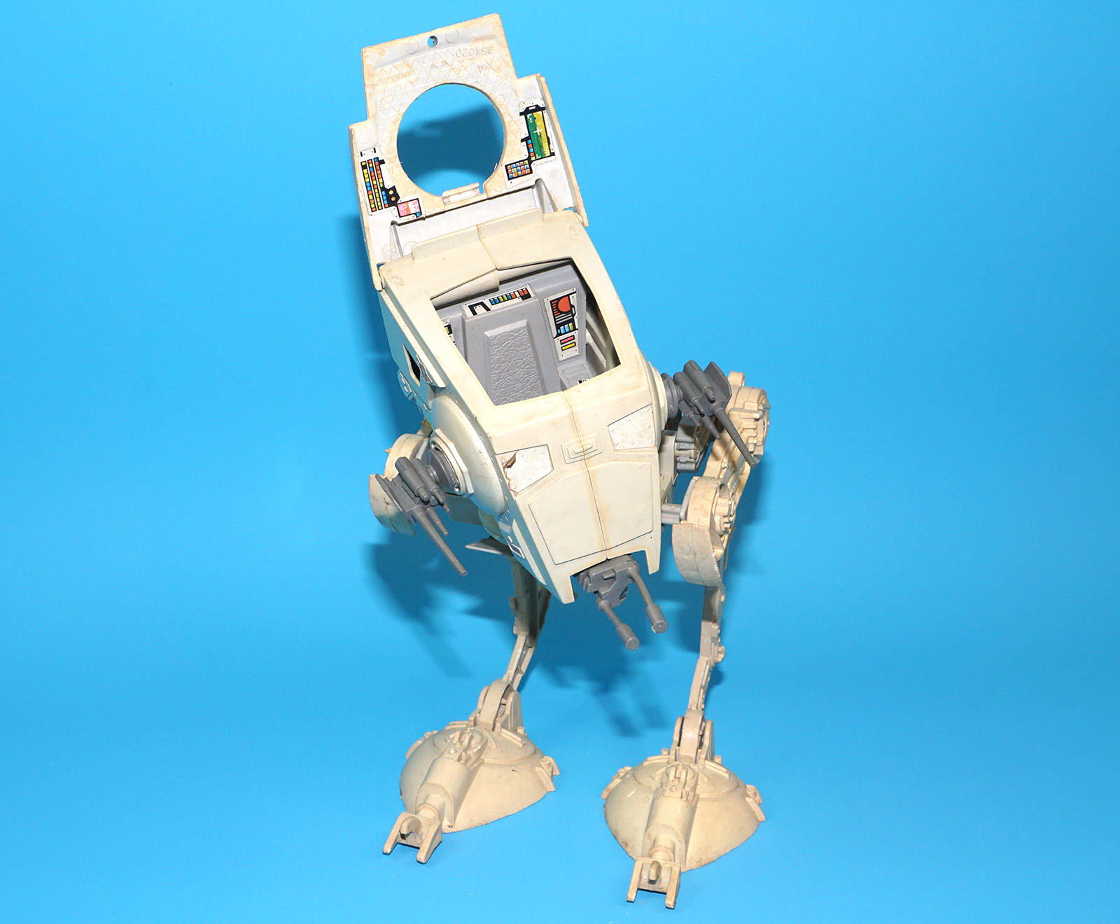 STAR WARS ESB AT-ST SCOUT WALKER NEAR COMPLETE 1982 KENNER - Image 4
