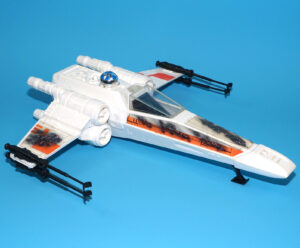 STAR WARS ESB BATTLE DAMAGED X-WING FIGHTER 100% COMPLETE & ORIGINAL 1980 KENNER