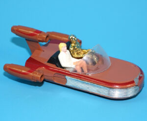 STAR WARS ANH DIE CAST LANDSPEEDER 100% COMPLETE (REPRO WINDSCREEN) 1978 KENNER