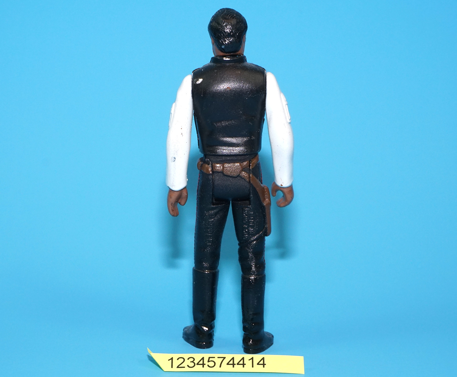 STAR WARS CUSTOM VINTAGE LANDO CALRISSION SMUGGLER OUTFIT QUALITY FIGURE FROM VINTAGE KENNER PARTS - Image 3