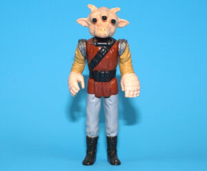 STAR WARS CUSTOM VINTAGE CANTINA OR JABBA’S THRONE CREATURE QUALITY FIGURE FROM VINTAGE KENNER PARTS