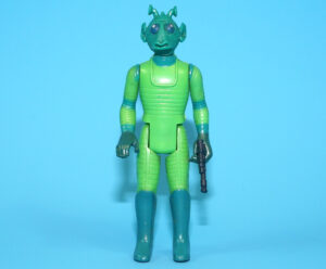 STAR WARS ANH GREEDO HONG KONG SMILE 100% COMPLETE & ORIGINAL C8+ 1978 KENNER READ