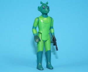 STAR WARS ANH GREEDO HONG KONG SMILE 100% COMPLETE & ORIGINAL C8+ 1978 KENNER READ