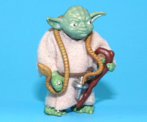 STAR WARS ESB YODA HONG KONG SMILE 100% COMPLETE & ORIGINAL C8+ 1980 KENNER