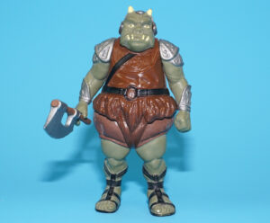 STAR WARS ROTJ GAMORREAN GUARD NO COO 100% COMPLETE & ORIGINAL C8+ 1983 KENNER