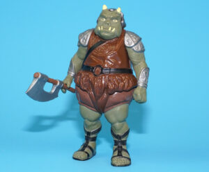 STAR WARS ROTJ GAMORREAN GUARD NO COO 100% COMPLETE & ORIGINAL C8+ 1983 KENNER