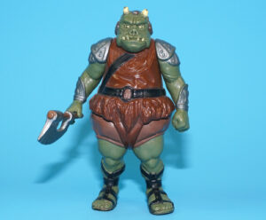 STAR WARS ROTJ GAMORREAN GUARD NO COO 100% COMPLETE & ORIGINAL C8 1983 KENNER