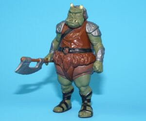 STAR WARS ROTJ GAMORREAN GUARD NO COO 100% COMPLETE & ORIGINAL C8 1983 KENNER