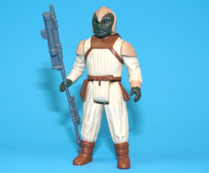 STAR WARS ROTJ KLAATU SKIFF GUARD NO COO 100% COMPLETE & ORIGINAL C8+ 1983 KENNER