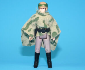 STAR WARS ROTJ LEIA COMBAT PONCHO NO COO LILI LEDY NEAR COMPLETE & ORIGINAL C8+ 1984 KENNER