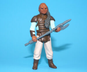 STAR WARS ROTJ WEEQUAY NO COO 100% COMPLETE & ORIGINAL C8+ 1983 KENNER