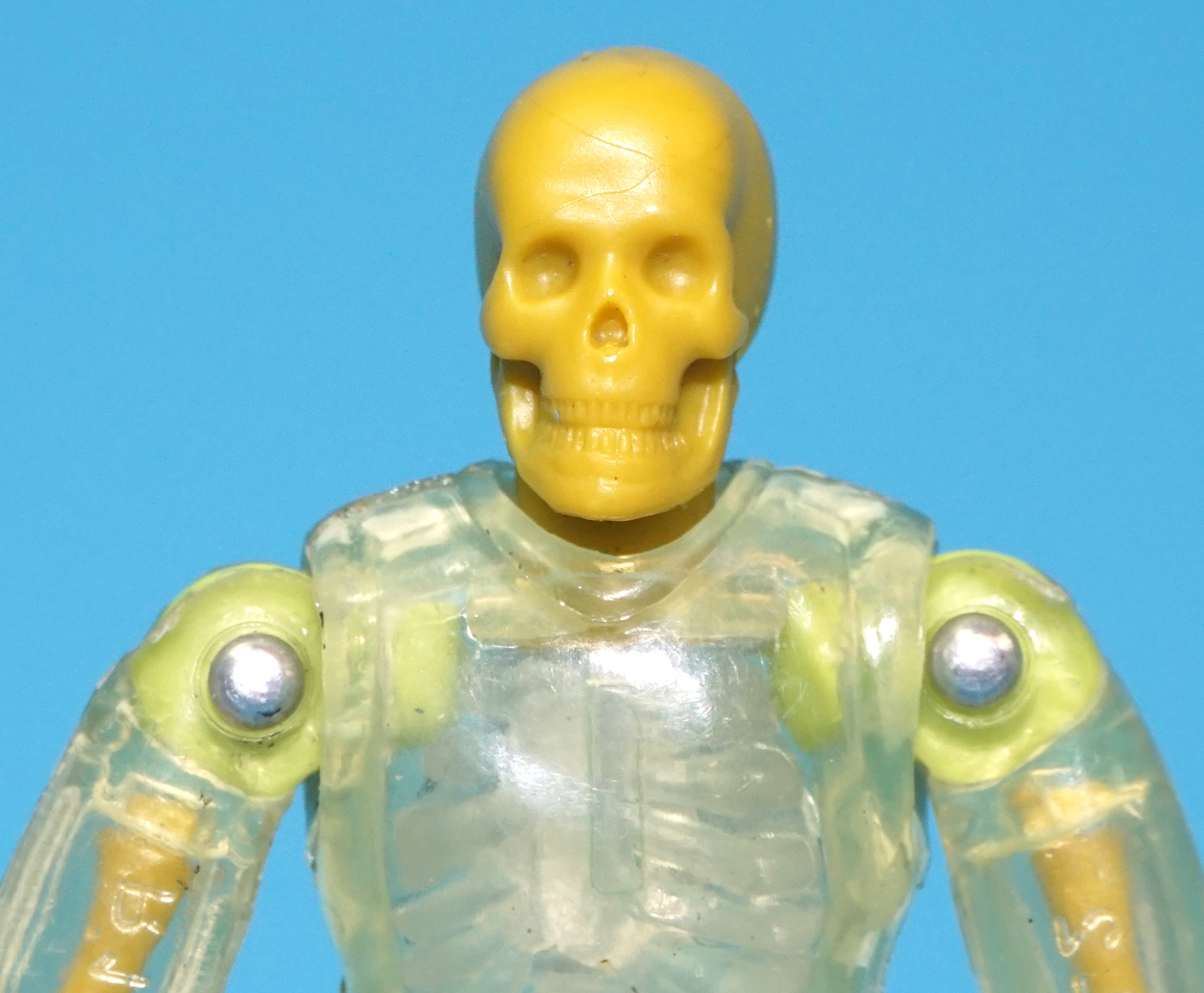 ROAD CHAMPS MXS SKELETON DIRT BIKE WICKED RIDER BIOHAZARD 3.5" ACTION FIGURE 1987 JAKKS PACIFIC - Image 2