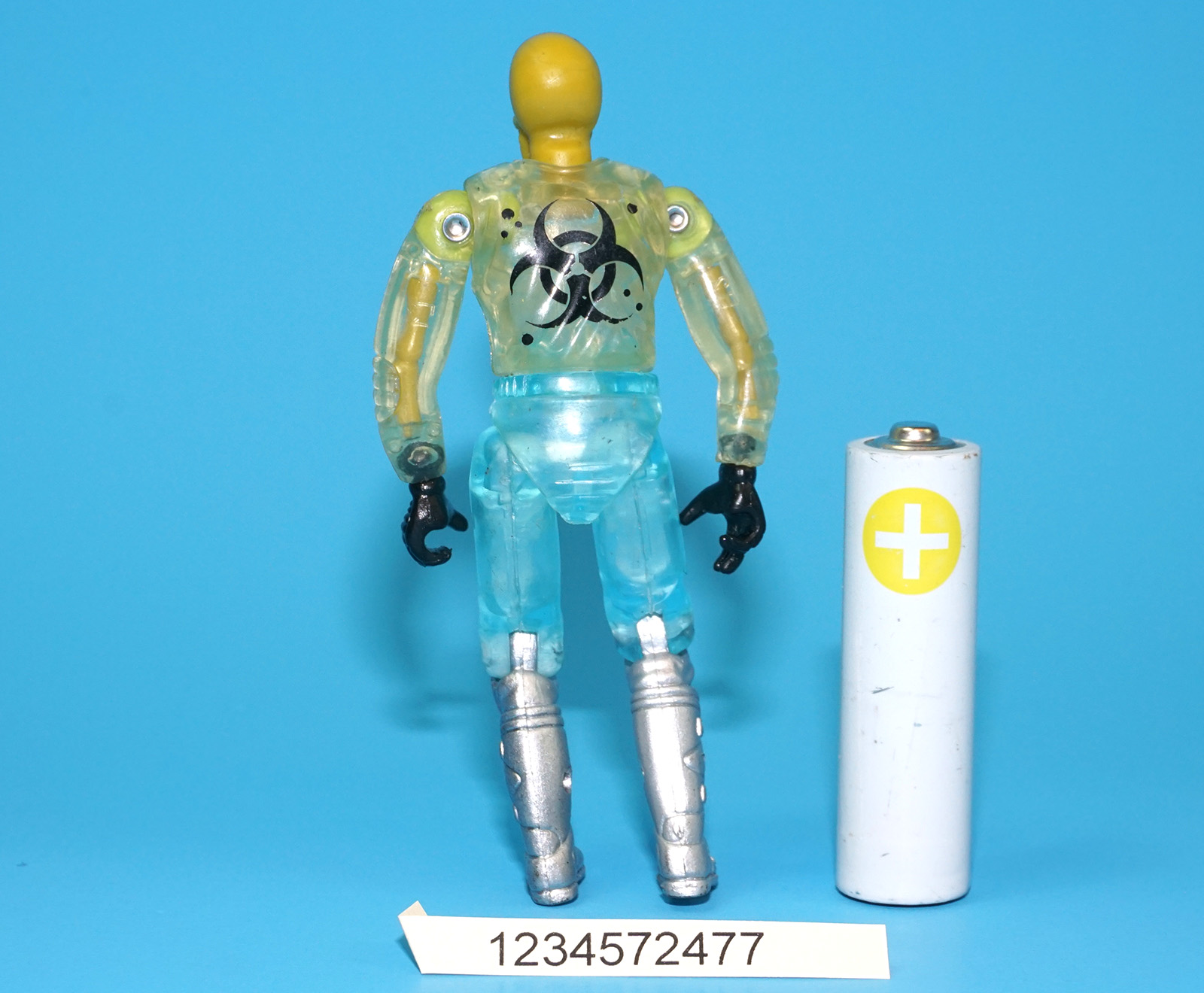 ROAD CHAMPS MXS SKELETON DIRT BIKE WICKED RIDER BIOHAZARD 3.5" ACTION FIGURE 1987 JAKKS PACIFIC - Image 4