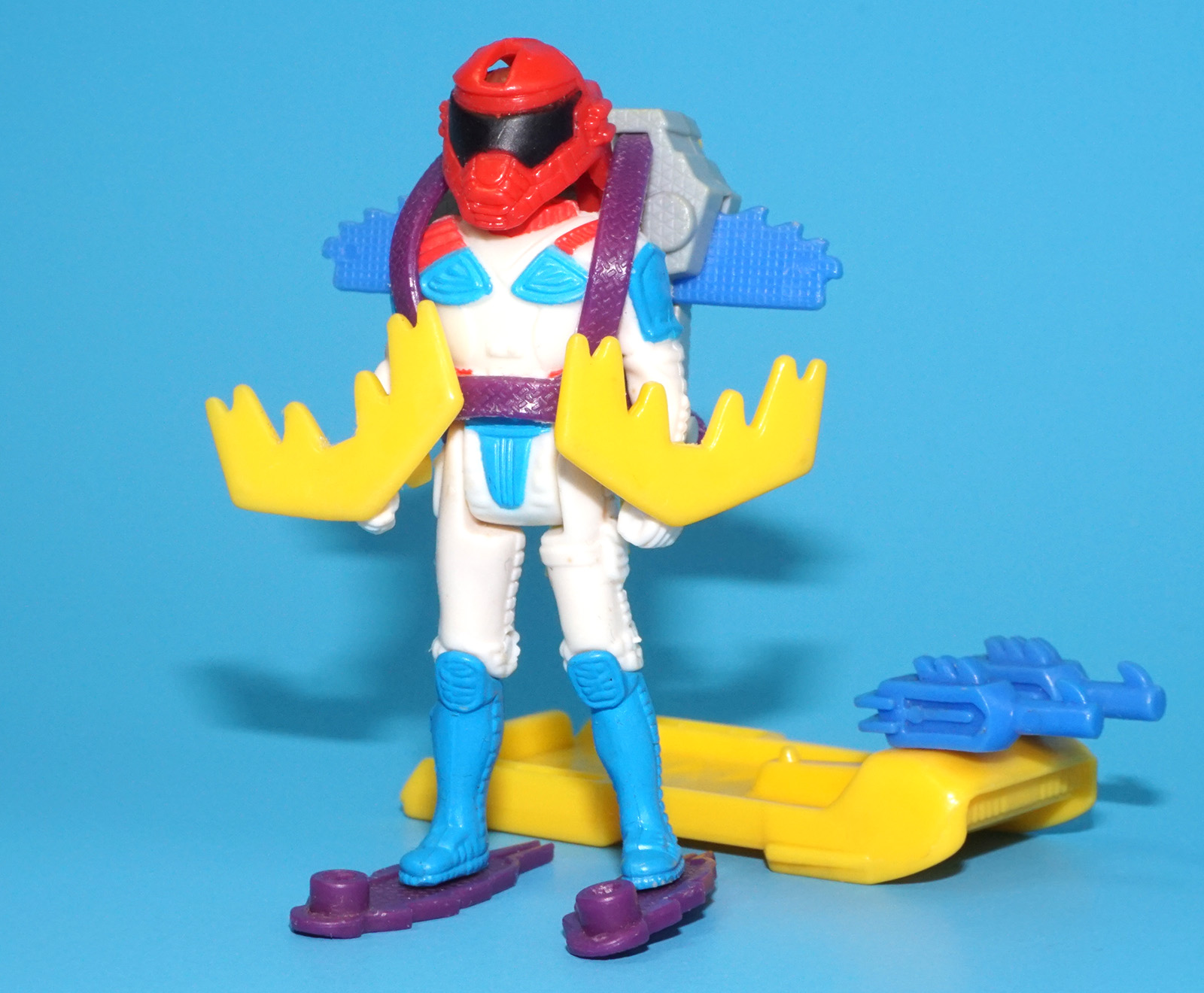 M.A.S.K ADVENTURE PACK ARCTIC ASSAULT CALHOUN BURNS 100% COMPLETE EURO 1987 KENNER - Image 2